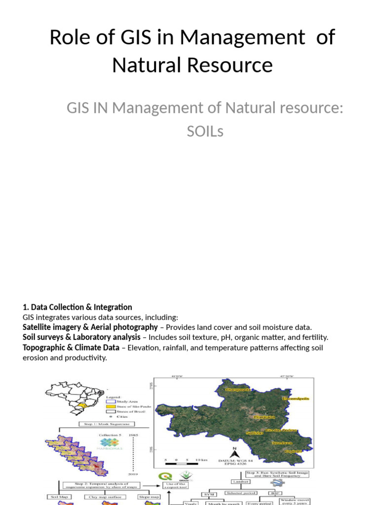 Role of GIS in Management of Natural Resource | PDF