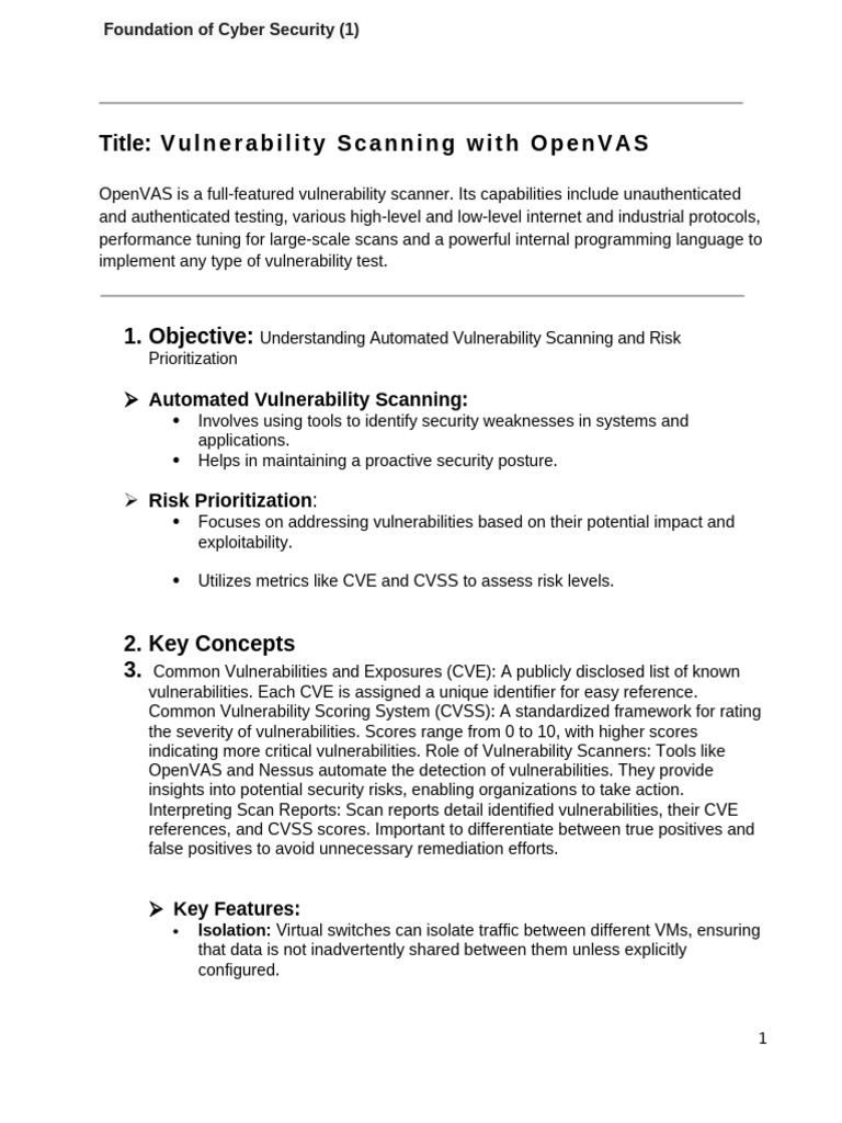 OpenVAS Vulnerability Scanning Guide | PDF | Firewall (Computing ...