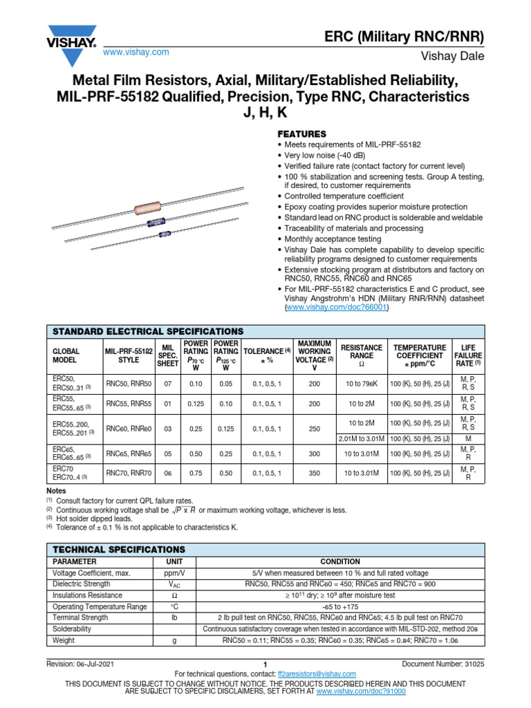 RNR55 Marking Codes | PDF | Resistor | Electricity