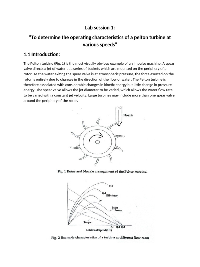 Lab Session 1 | PDF | Turbine | Jet Engine