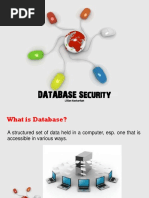 DATABASE Security: Free Powerpoint Templates Free Powerpoint Templates