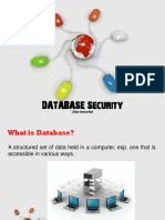 DATABASE Security: Free Powerpoint Templates Free Powerpoint Templates