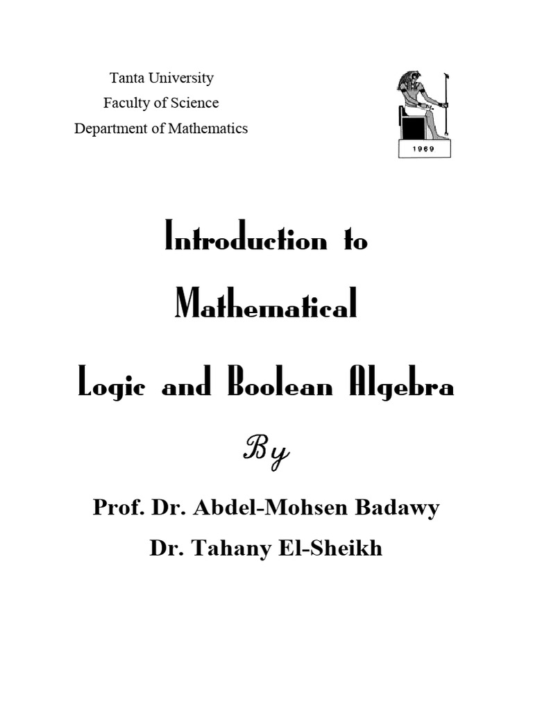 Boolean Book | PDF | Argument | First Order Logic