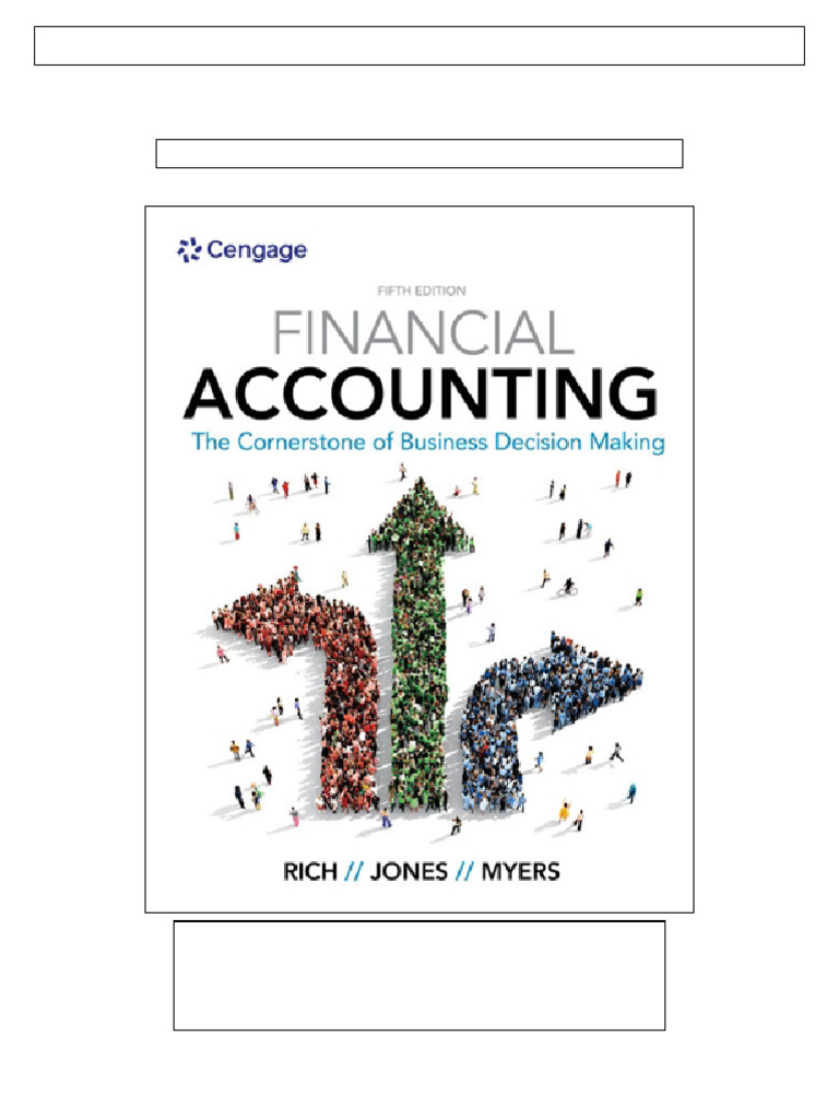 Test Bank For Financial Accounting 5th Edition by Rich | PDF