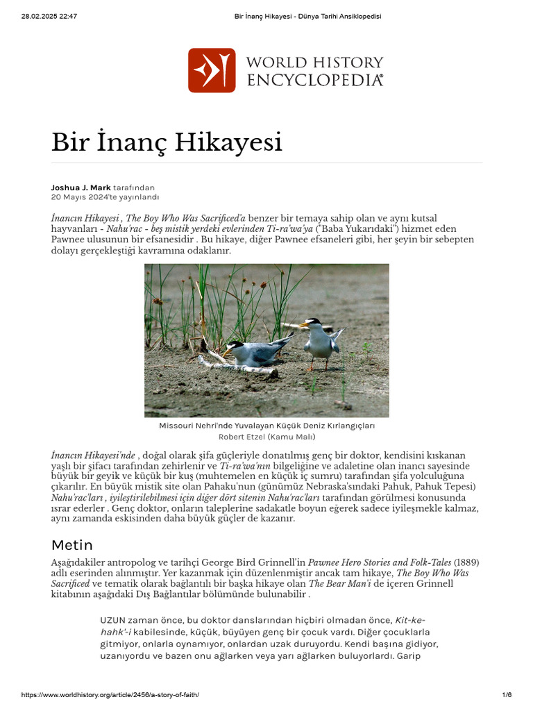 Pawnee Faith Story Healing Journey Pdf Zoology