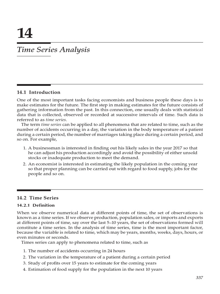 Understanding Time Series Analysis | PDF | Business Cycle | Time Series