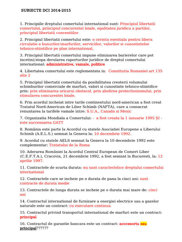 Subiecte Dci | PDF