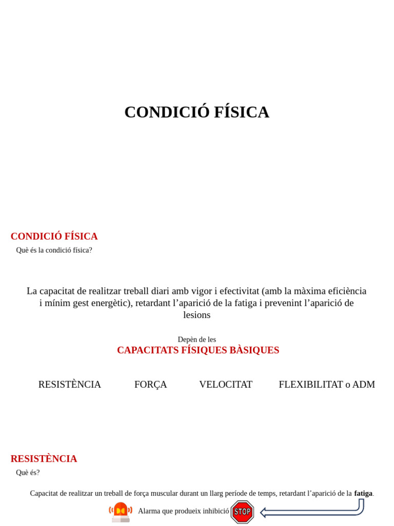 Condició Física | PDF