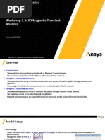 Eddy Current Analysis in Ansys Maxwell | PDF | Inductor | Physics
