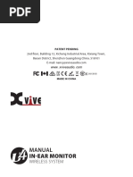 Xvive U4 Wireless Monitor Manual | PDF | Electromagnetic