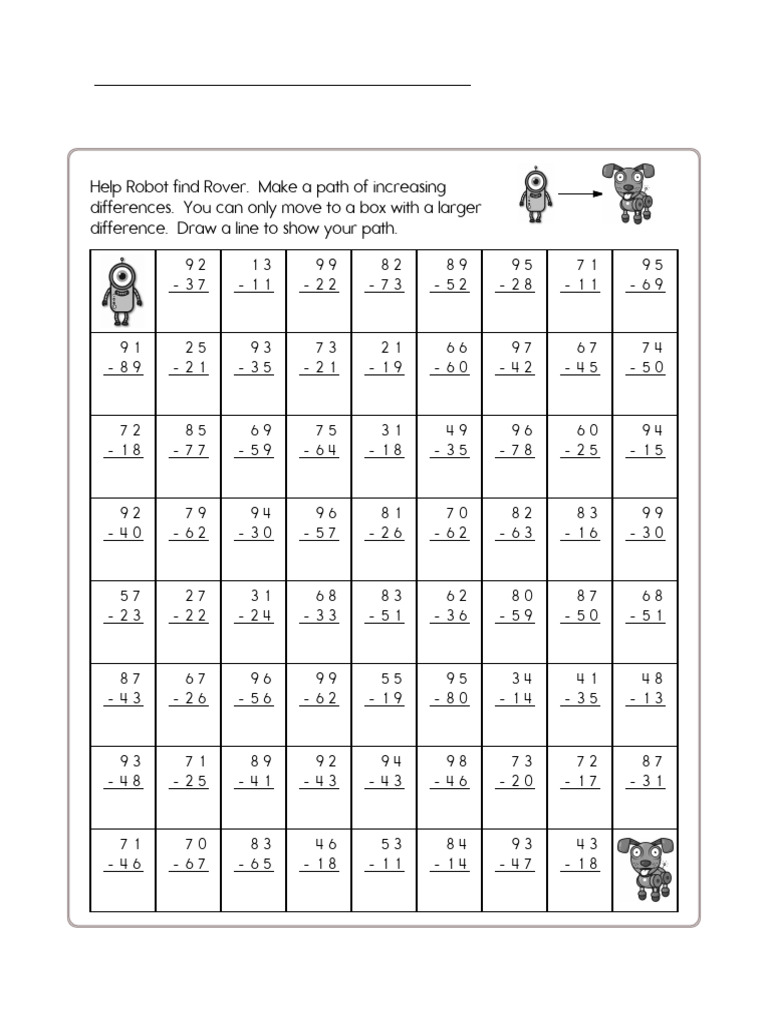 Math Worksheets for April 28 Week | PDF