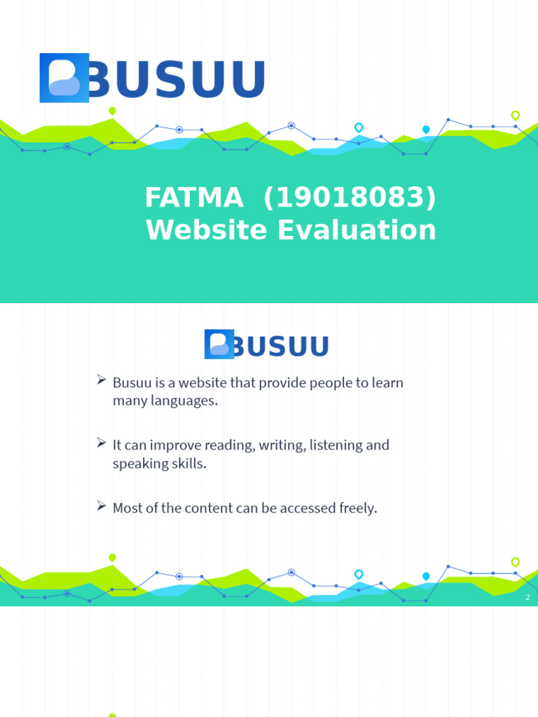 FATMA 19018083 Website Review | PDF