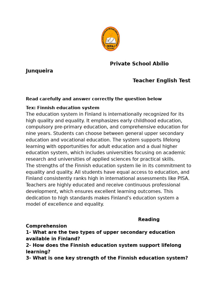 8 test | PDF | Learning | Intelligence