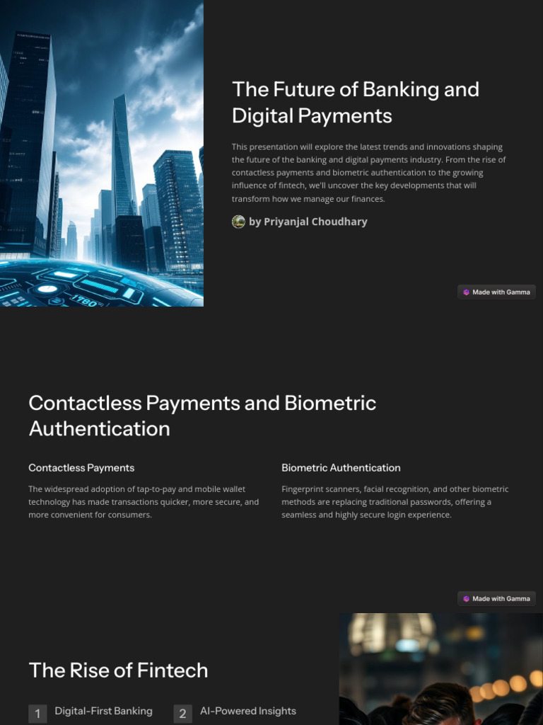Future Trends in Banking & Payments | PDF