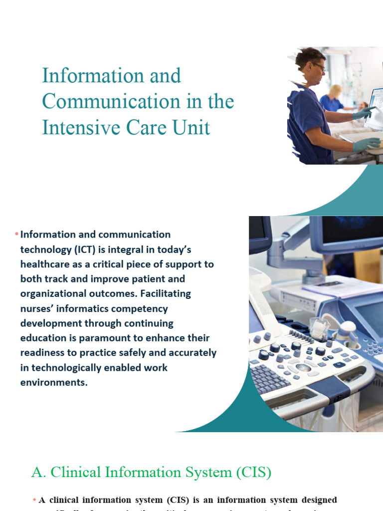 Information and Communication in The Intensive Care Unit | PDF ...