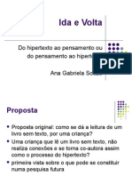 Ida e Volta: Do Hipertexto Ao Pensamento Ou Do Pensamento Ao Hipertexto