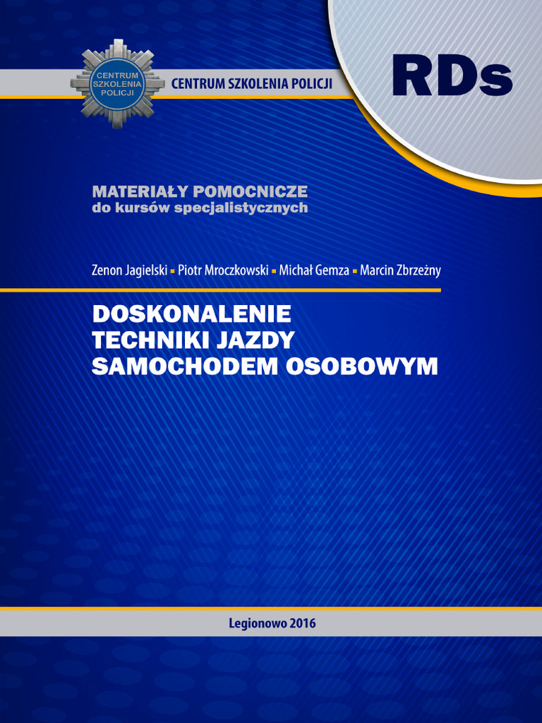 Doskonalenia Techniki Jazdy Samochodem Osobowym | PDF