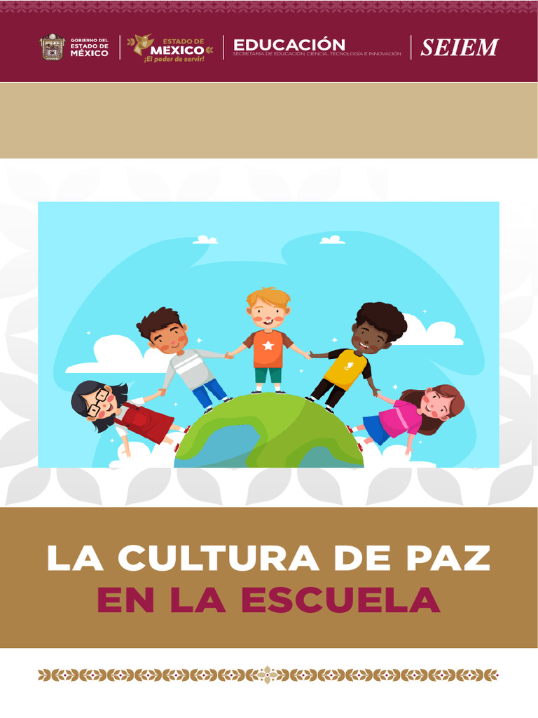 Cultura de Paz en la Escuela | PDF | Paz | Violencia