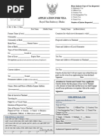 Bangladesh NVR Application Form | PDF | Travel Visa | Passport