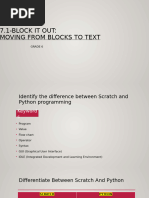 Python Coding with Edu-Blocks Guide | PDF | Python (Programming ...