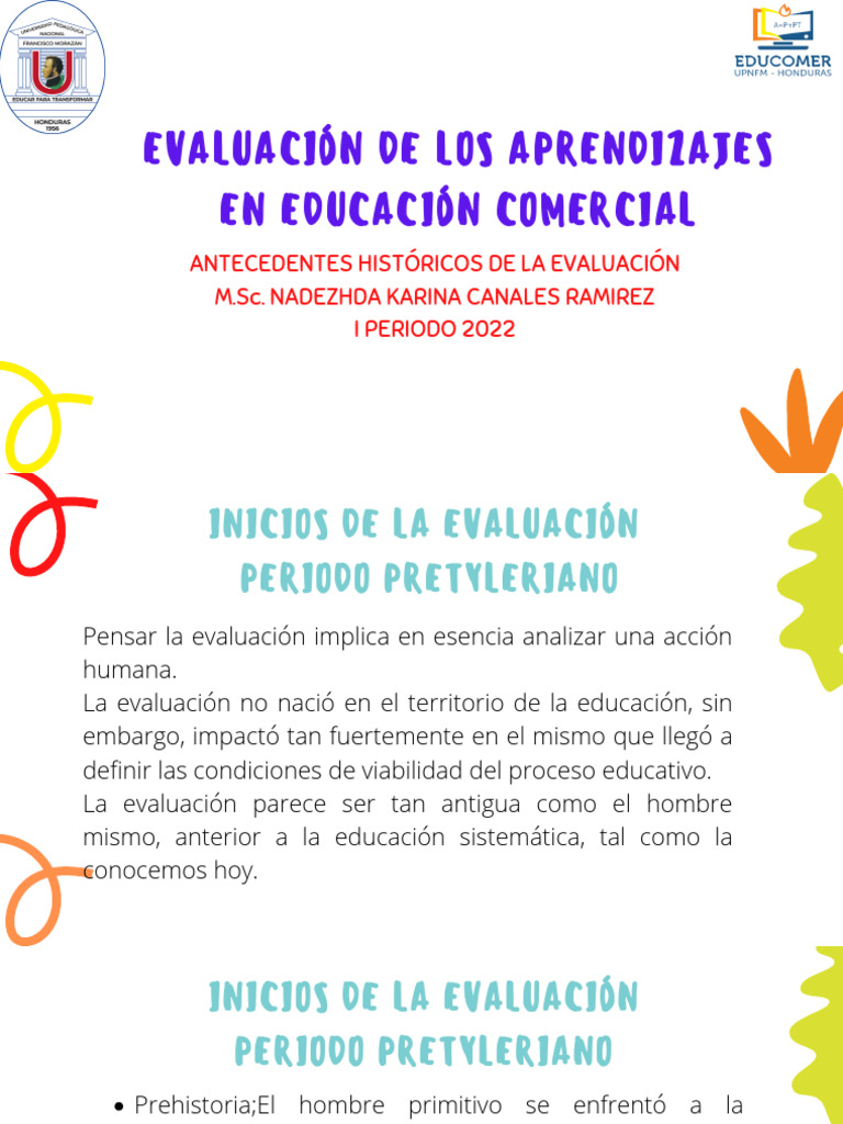 Historia de la Evaluación Educativa | PDF | Inteligencia | Evaluación