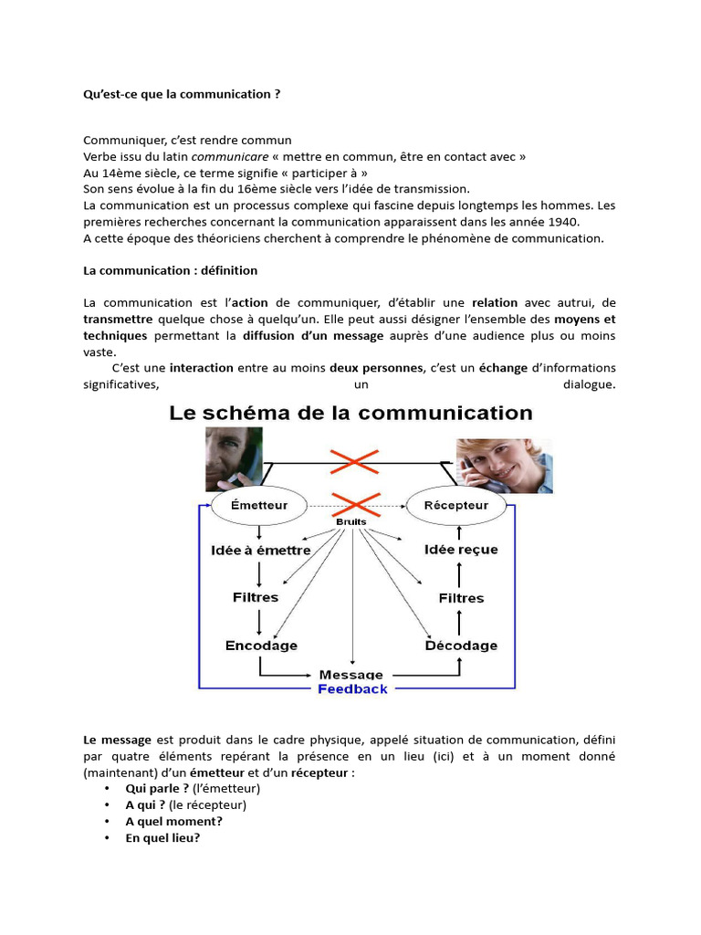 Comprendre la communication efficace | PDF | la communication ...