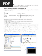 Simulink Workshop 1: Part 1 - Creating A Model For A Flying Ball in 1-D