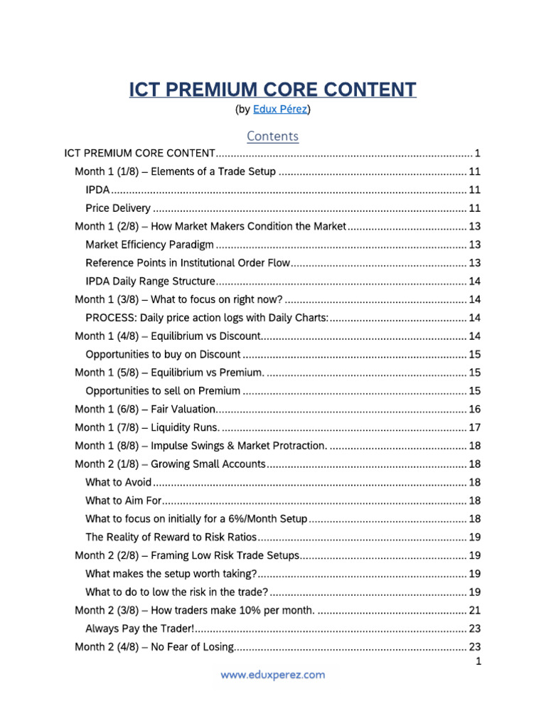 ICT Premium Core Content Mentorship Notes WWW Eduxperez Com | PDF