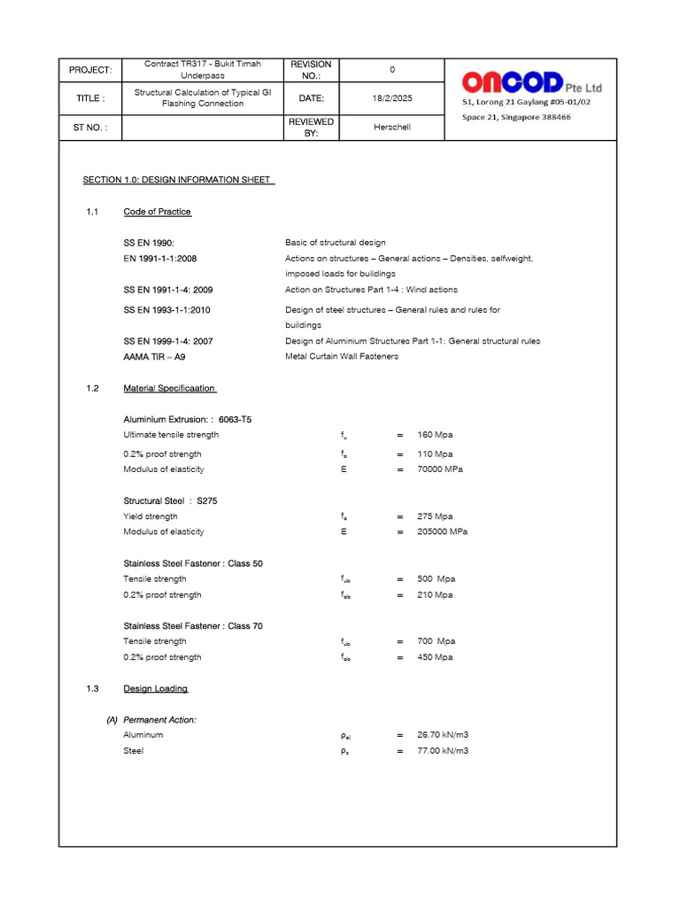 Structural Design Guidelines for Underpass | PDF | Strength Of ...
