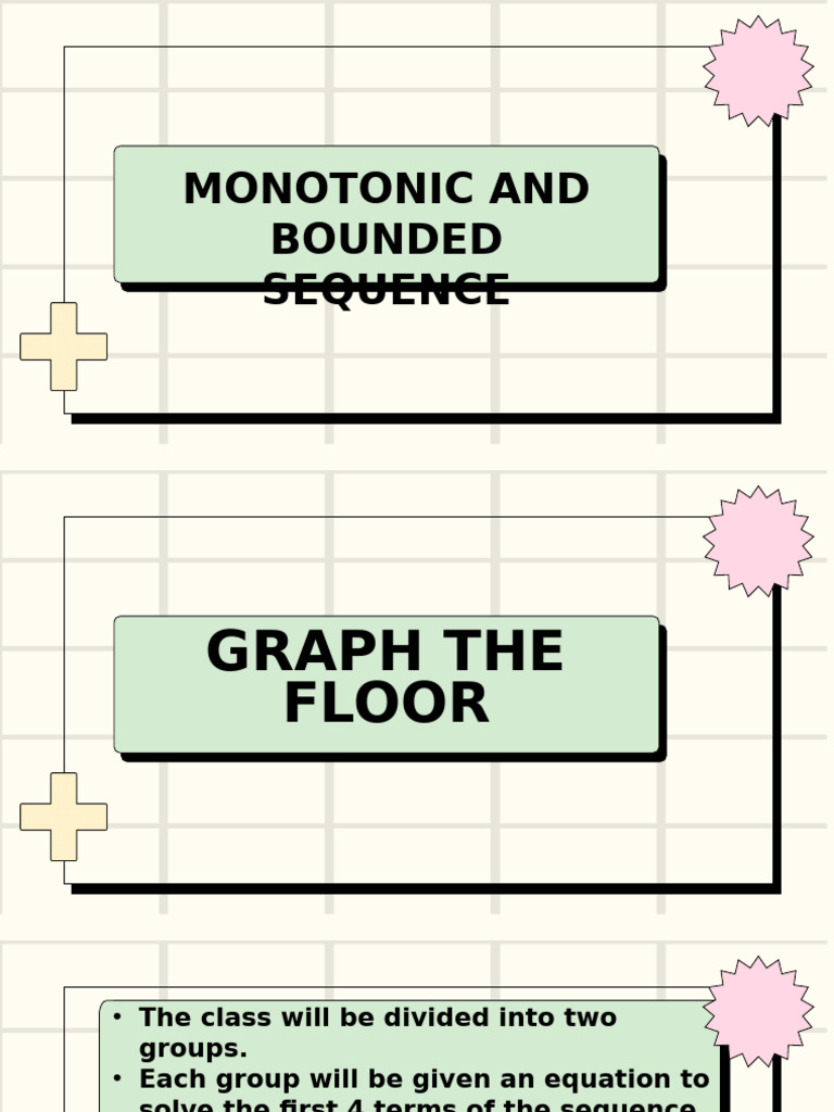 Monotonic and Bounded Sequence | PDF | Sequence | Limit (Mathematics)