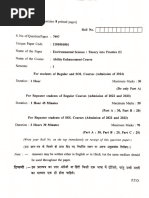 EVS Notes by Abhishek Patel For Bcom (P) SEM1 | PDF