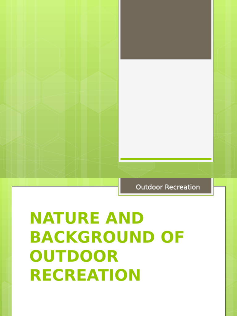 pathfit-4-recreation | PDF | Outdoor Recreation | Recreation