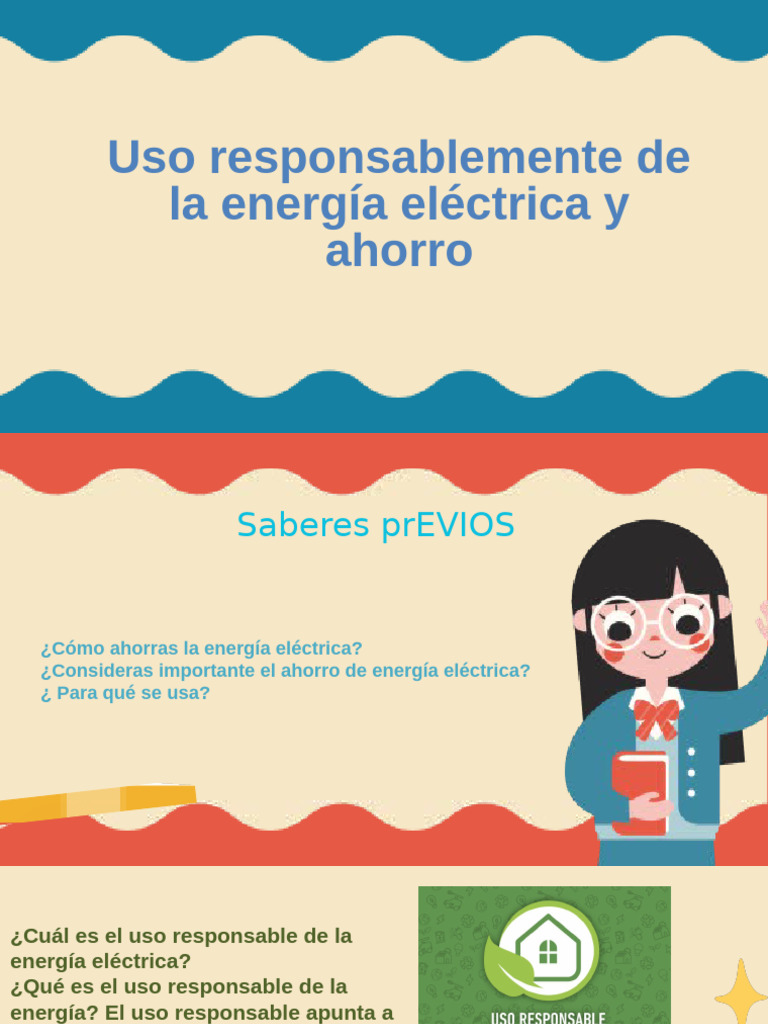 Uso responsable de la energía eléctrica | PDF