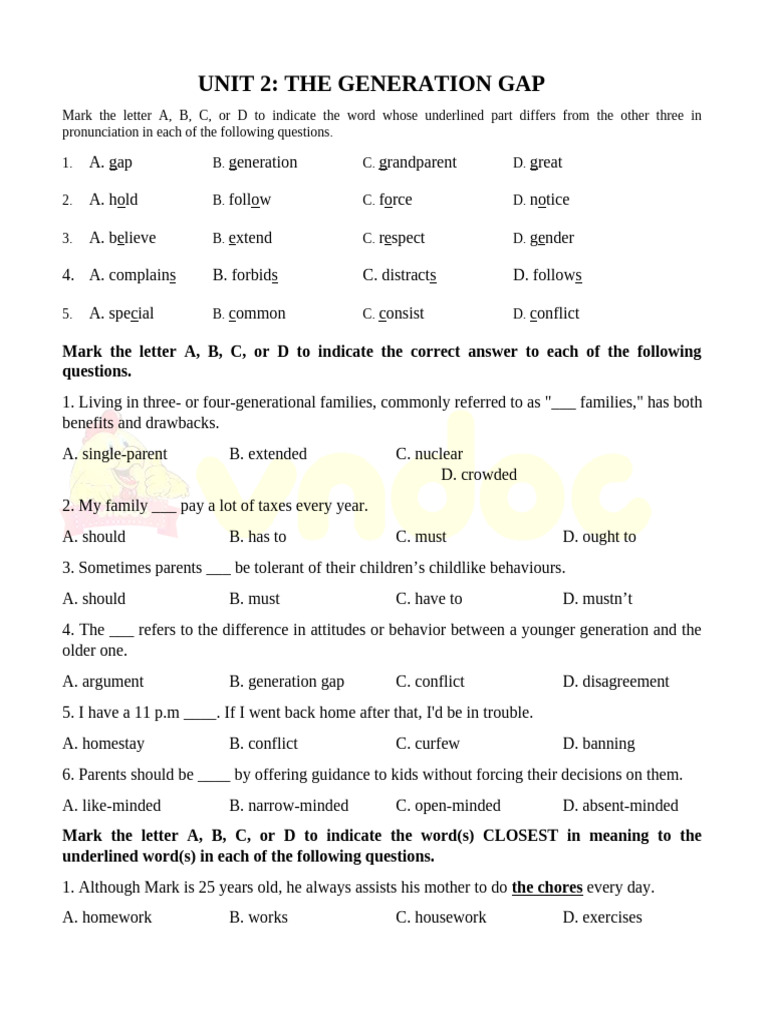 Understanding the Generation Gap | PDF | Adolescence | Etiquette