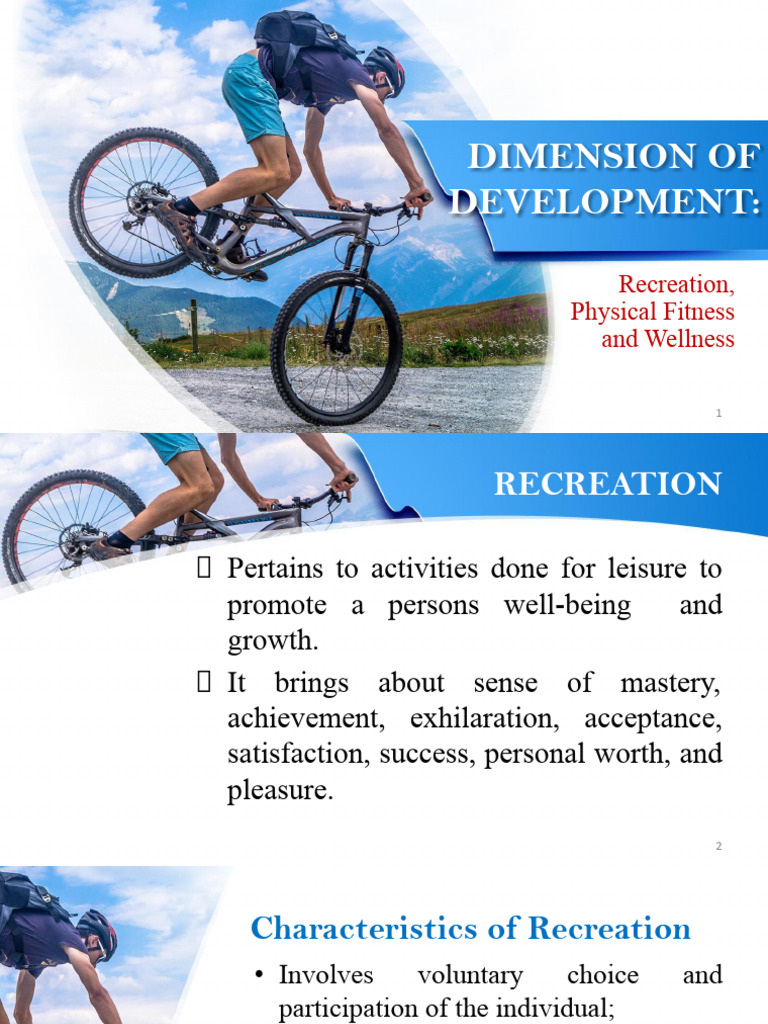 Dimensions of Development: Wellness & Fitness | PDF | Physical Fitness ...