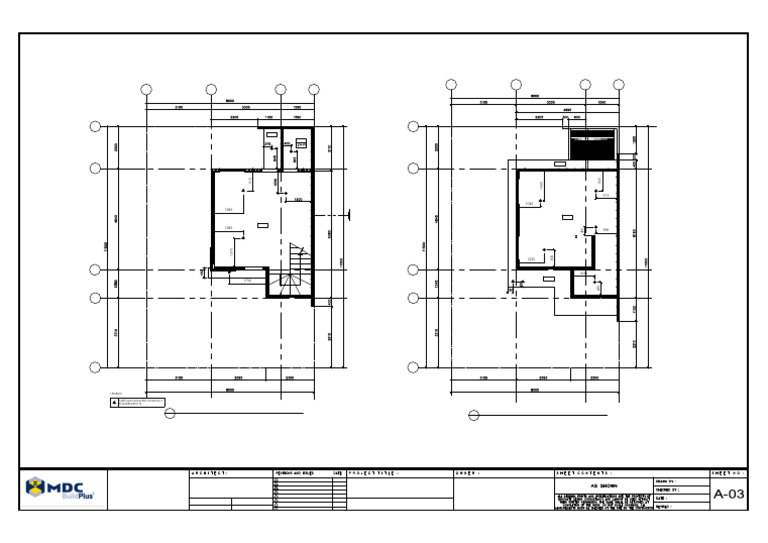 Ground Floor Ceiling Plan A-03 | PDF