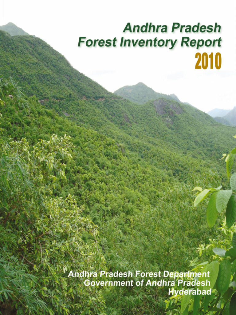 Andhra Pradesh Forest Inventory 2010 | PDF | Forests | Forest Management