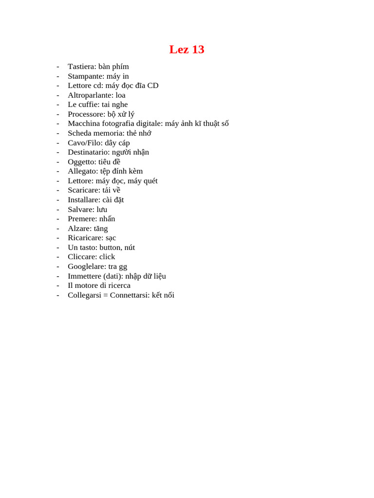 Lez 13 | PDF