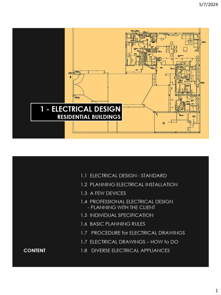 LECTURE 03 | PDF | Ac Power Plugs And Sockets | Lighting