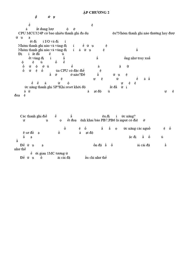 BT Chuong 2 | PDF