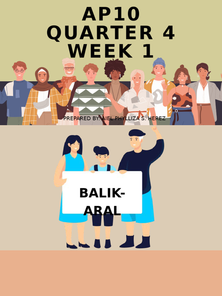 Ap10 Quarter 4 Week 1 Day 2 | PDF
