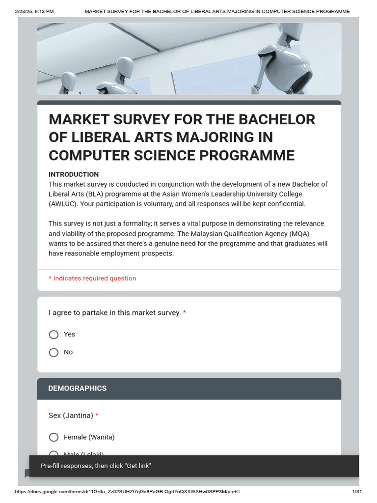 Market Survey for BLA in Computer Science | PDF | Databases ...