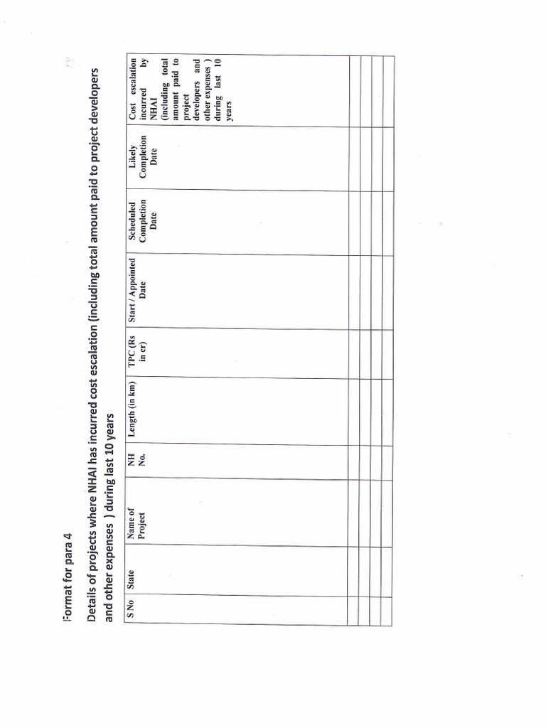 Format For para 4 | PDF