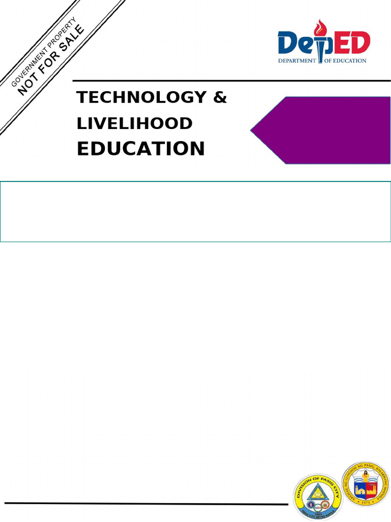 Tle-9-Eim-9-Q4 M6 | PDF | Manufactured Goods | Building Materials
