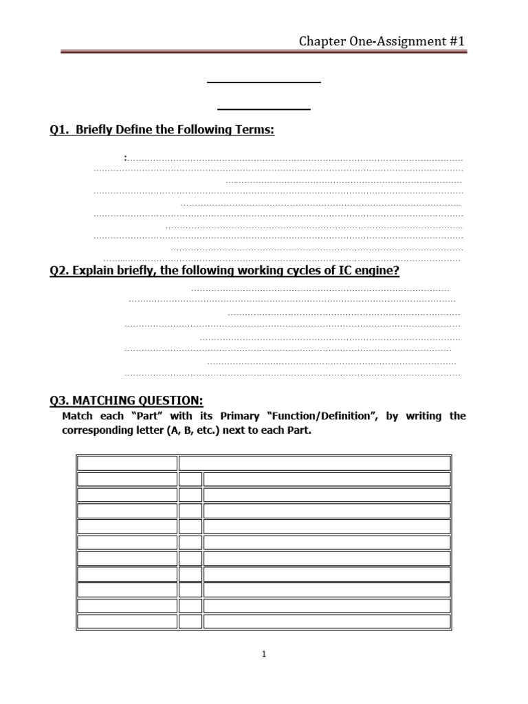 Engine Types and Working Cycles Explained | PDF | Engines | Propulsion