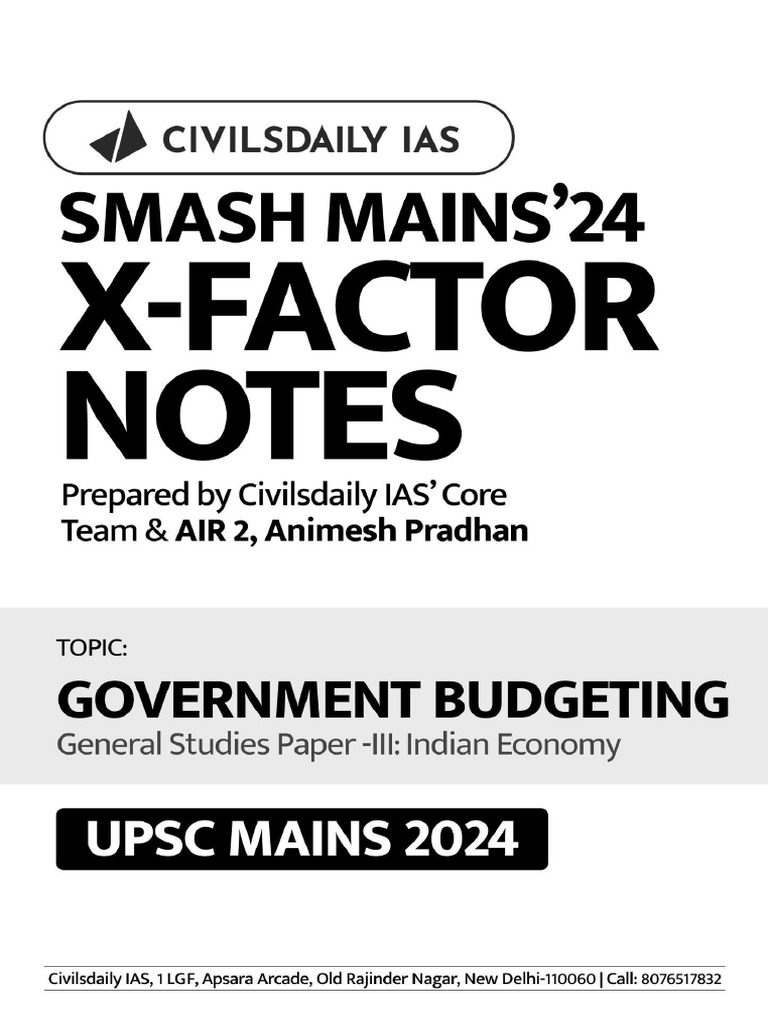 Comprehensive Guide to Fiscal Policy and Budgeting | PDF | Government ...