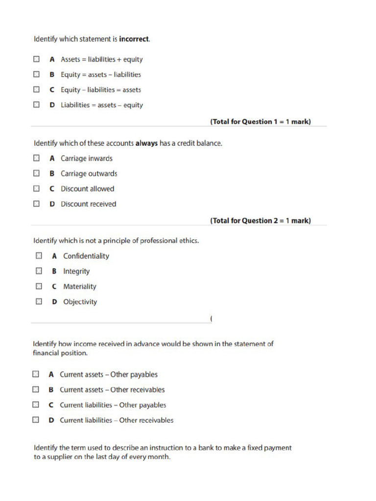 Test Paper | PDF