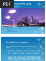 Download Manajemen Pemasaran Internasional1 by Muhammad Lukmanul Hakim SN83410766 doc pdf