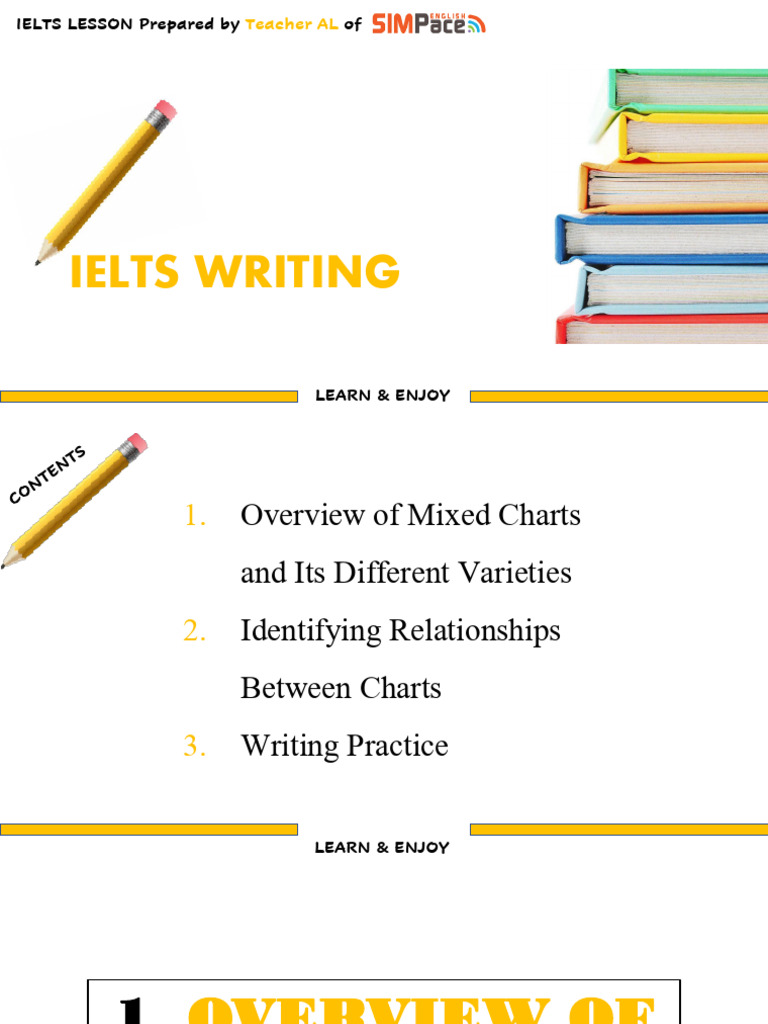 Understanding Mixed Charts in IELTS Writing | PDF | Chart | Pie Chart