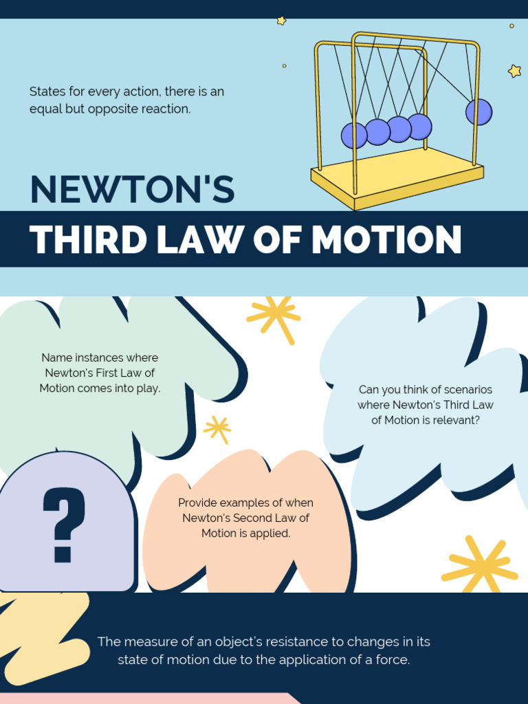 Force and Motion Student Presentation Colorful Illustrated | PDF ...